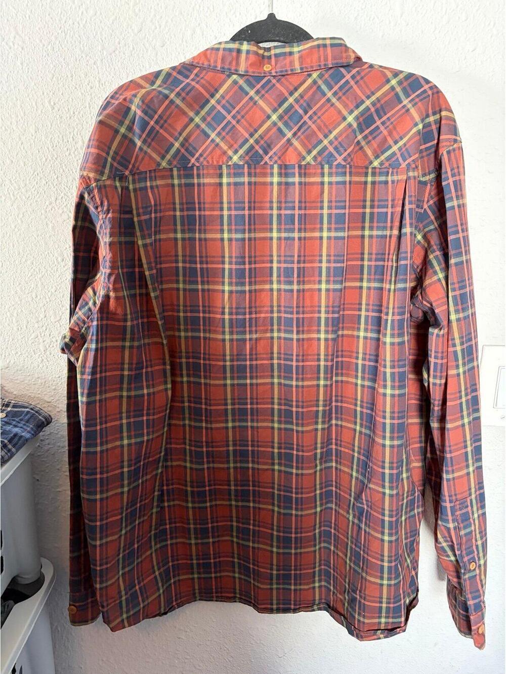 Men's Duluth Trading Untucked Slim Fit Plaid Button Long Sleeve size 2XL - Picture 3 of 3